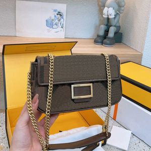 Designer sacos bolsa de ombro mulheres saco de axilas bolsa crossbody mulheres cadeia bolsas f impressão clássica carta padrão bolsas cruz corpo 230201