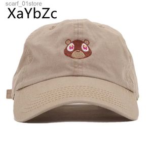 Бейсбольные кепки Kanye West Ye Bear Dad Cup Бейсбол C Летние мужские и женские закуски унисекс Эксклюзивный выпуск Хип-хоп Горячий стиль HatC24319