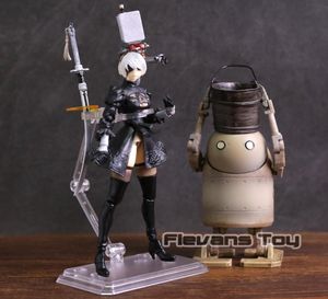 Nier Automata 2BマシンライフフォームPVCアクションフィギュア人形Yorha No2タイプB収集モデル玩具T200106767333