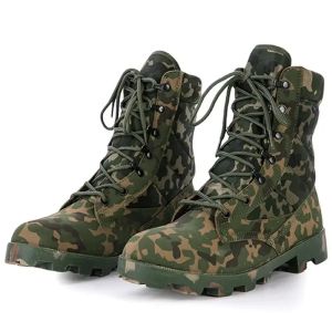 Sapatos Jungle Camuflagem Tática Botas Militares Mens Boots de Combate Homens Caçando Caminhadas Trabalho Sapatos de Segurança