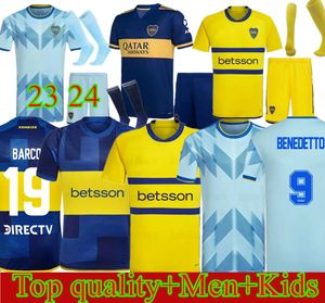 Cavani Boca Juniors Soccer Jerseys Fernandez23 24 25 Maradona Benedetto Marcos Carlitos de Rossi Barco Janson Medina 2024 2025フットボールシャツキット