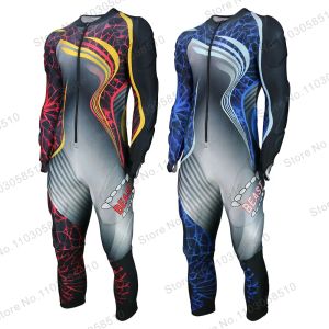 Stivali 2023 New BEAST Top Gun GS Race Suit Performance GS MEN Tute da sci da gara Tute flangiate invernali One Piece Downhill Speed GS Set