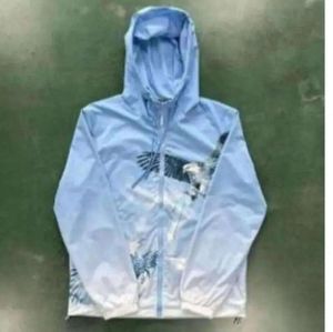 2024 SPING Autumn Windbreaker Trapstar Brand broderi män kvinnor avslappnad utomhusrock huva vattentäta dragkedjor 8866ess