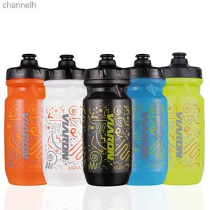 Vattenflaskor Mountain Bike Bicycle Cycling Water Drink Bottle Outdoor Sports Plast Portable Kettle Water Bottle Drinkware YQ240320