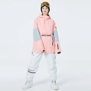 Botas 2023 novos homens mulheres snowboard terno casal esqui hoodie conjunto inverno à prova de vento à prova d 'água terno de esqui masculino feminino ao ar livre snowsuit