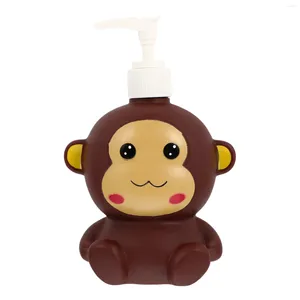 Liquid Soap Dispenser Hand Cartoon Lotion Body Wash Bottle Pump Push Type Shampoo Child