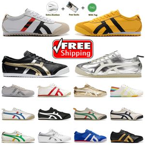 atletica tigre messico 66 og scarpe casual designer onitsukass uomo donna scarpe da ginnastica con piattaforma mocassini di lusso off argento nero bianco scarpe da ginnastica all'aperto spedizione gratuita