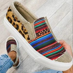 Boots Women New Contraving Conting Low Top Top Top Canvas Round Toe Toe أحذية مسطحة مسطحة