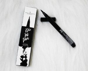 Epic Ink Liner Lápis delineador preto Cabeça maquiagem líquida Cor preta delineador à prova d'água Cosméticos de longa duração