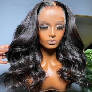 250 Density Body Wave Short Bob Wig Human Hair Wigs Brazilian 13x4 Transparent Lace Frontal Bob Wigs for Women baby hair