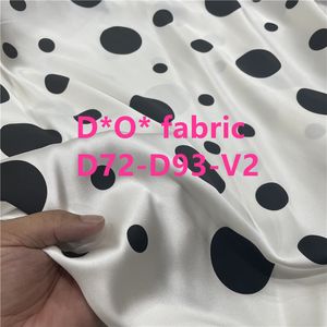 D72-93 z przędzoną jacquard tkaniną sprężyna i jesienna sukienka kombinezonu brokatowa