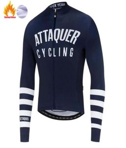 Yarış Ceketleri Attaquer Uzun Kol Bisiklet Jersey 2021 MEN039S Takım Sonbahar Kış Termal Polar Giyim Ropa Ciclismo6724793025234