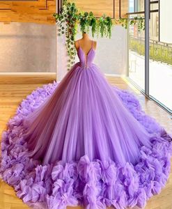 Пышное бальное платье Quinceanera Платья Сексуальные бретельки Саудовская Аравия Вечернее платье для выпускного вечера Иллюзия Тюль Платье знаменитости2545045