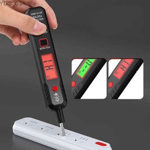 Aktuelle Meter Smart Test Bleistift Induktion Netzteil Spannung Erkennung Stift mit LCD Display Elektriker Werkzeuge Schaltung Reparatur AC DC12-300V 240320