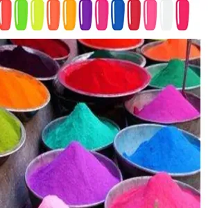 Glitter 200g Wholesale Price Neon Phosphor Pigment Powder Colorful Fluorescent Powder Eyeshadow Sticks for Nail Art, Body and Crafts