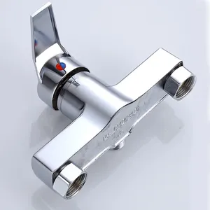 Bathroom Sink Faucets Shower Faucet Water Flow Control For Valve Zinc Alloy Tap Shut Off Val 50LB