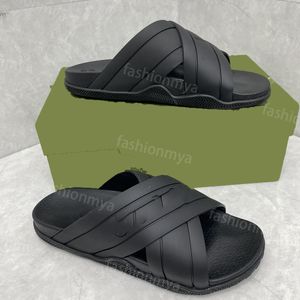 Pantofola con tacco fiore alla moda Sandalo con scivolo floreale Donna Uomo Ciabatte in gomma da spiaggia Sandalo in pelle Pantofola da uomo infradito di design di lusso