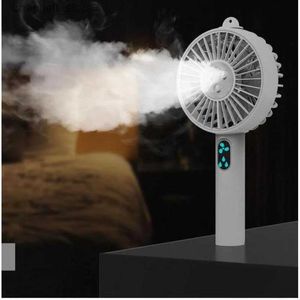 Electric Fans Portable Mini Fan Water Mist Cooler USB Mini Fan 2000 MAH 12V Table Fan Spray Handheld Fan G729Y240320