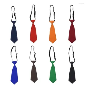 Bow Ties Formal School Boy Necktie Kids Children Wedding Tie Easy-to-Wear Versatile