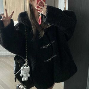 Women's Fur Faux Fur Early Snow Limit Ding Light Luxury High Density Environmental Protection Fur Womens Winter Hooded Mao Coat Super Warm and Versatile