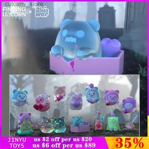 Aktionsspielfiguren Original Shinwoo Love or Death Series Blind Box Toys Kawaii Anime Actionfigur Caixa Caja Mädchen Geburtstagsgeschenke Sammlung Modell L240320