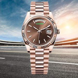 watches high quality women 40mm Rose Gold Automatic Mechanical Movement Stainless Steel Strap classic sapphire glass Watches Original Box designer watch