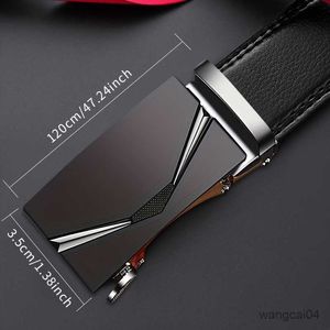 Belts Mens PU Leather Fashion Automatic Buckle Belt For Wedding Daily Business Ideal choice for Gifts