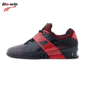 Shoes Original Dowin Gym Training Bodybuild Shoes Men Suqte Power Lifting Exercise Training Leather Non Slip Weightlifting Shoe