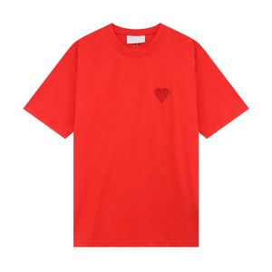 Amis Camiseta Designer Verão Manga Curta Moda Tees Amis Camiseta Moda Masculina Casual Tamanho S-XL Camiseta Homem Roupas Mens Amis Moda Esporte T-shirt 225