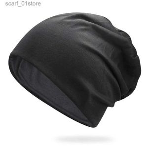 Şapkalar Scarves Setler Kadın Moda Beanie Şapka İnce Hip Hop Yumuşak Elastik Yavaş Açık Hava Spor Kafatası C İlkbahar için uygun yaz Hatc24319