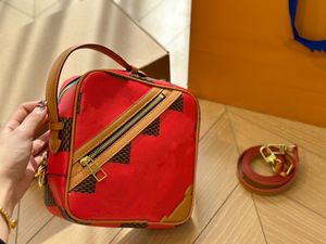 Lüks tasarımcı çanta dama tahtası küçük kare çanta çanta kadınlar moda alışveriş çantaları omuz çanta kılıfları crossbody elçi çantaları cüzdan cüzdan çantası