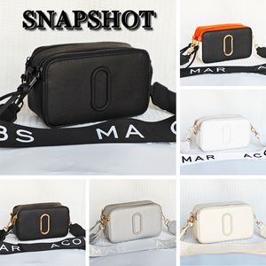 Hot Snapshot Multi-Color Mini Mar Kameratasche Designer-Tasche Luxus-Handtaschen Umhängetaschen Damenmode Batik-Breitriemen Leder-Kursiv-Flash-Riemen-Geldbeutel-Textur