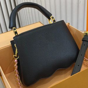 Projektantka torby mini tote torebki crossbody Crossbody klasyczny czarny uchwyt torby na ramię kobietę