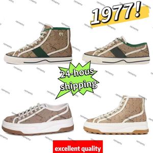 Luxury Designer Canvas Shoes Sneakers Classic Design Version Fashion Running Shoes Tennis Shoes 1977 Washed Jacquard Cowboy Womens Shoes Ace Version Shoes. 36-45