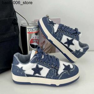 Casual Shoes Brand Womens Casual Sports Shoes Fashion Star Running Sports Shoes Womens Tennis Shoes Punk Hip Hop Skateboarding Shoes Tenns de Mujer Q240320