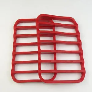 Bordmattor Diskmaskin Safe Isolation Pad Silikon för rostning Rack Pan Non-Slip värmebeständig matta