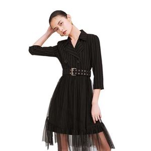 Wholesale Womens Dress Tulle for Office Girls Fashion Casual Gauze