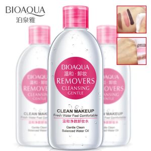 Removedor BIOAQUA 250ML Essência de Planta Removedor de Maquiagem Água Limpeza Profunda Rosto Nutritivo Hidratante Calmante Controle Óleo Suave Cuidados Faciais