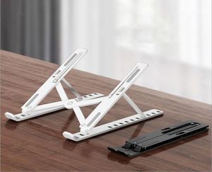 クリエイティブポータブルラップトップスタンド折りたたみ可能なサポートベースノートブックスタンドMacBook Pro Lapdesk Computer Holder Cooling Bracket8711595