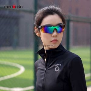 Macondo Mens and Womens Breakout Glasögon Running Marathon Outdoor Sports Anti Slip Ultra Light Solglasögon Färgglada polariserande spegel