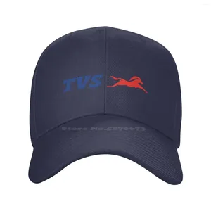 Ballkappen TVS Motor Logo Print Graphic Casual Denim Cap Strickmütze Baseball