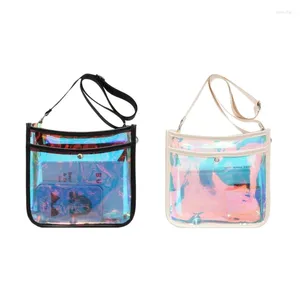 Shoulder Bags Womens Reflective Bag Harajuku Student Ladies Crossbody Summer Messenger For Weekend Daily