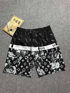 Mens Shorts Tasarımcılar Sıradan Kısa Basketbol Kaşmir Hawaii Plaj Nakış Mektubu Baskı Spor Kısa Hip Hop Sokak Giyim M-3XL Q7