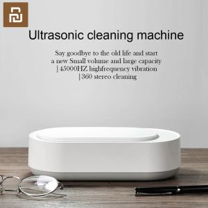 Irrigator Xiaomi Youpin Cleaning Machine High Frequency Vibration 45000HZ Cleaner Wash Jewelry Glasses Makeup Brushes Watch Strap Clean