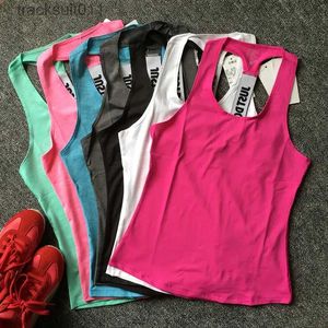 Active Sets Gilet sportivo ad asciugatura rapida da donna top sportivo estivo casual senza maniche palestra fitness corsa yoga gilet sportivo camiciaC24320