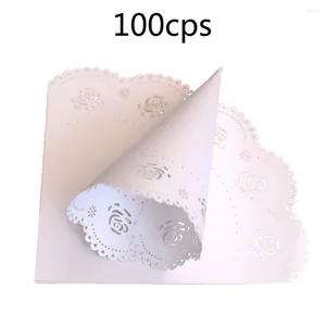 Party Decoration 50/100pcs Home Easy To Use Confetti Cone Paper Crafts Space Saving Lightweight Flower Tube Wedding DIY Scatter Flowers