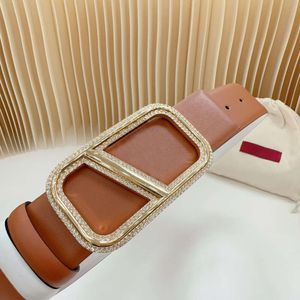 Mode Brand Belt Women Luxury Men Designer äkta läderbrev Buckle Belt Business Classic Dress Ladies Belt Girdle 4cm Top Quality Splints
