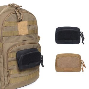 Taschen Taktifane Jagdtaktik Molle Leader Admin -Beutel Panel Leichtes EDC Medical Plate Carrier Weste Accessoires