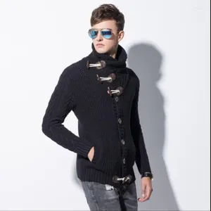 Men's Sweaters M-4xl 2024 Personality Cardigan Sweater Korean Version Of The Self-cultivation Knit Jacket Plus Size Clothing