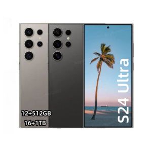 S24 Ultra 6.8 inchs 5G Smartphone S23 4G Unlocked 6GB 128GB Cell Phone Touch Screen Octa Core 1TB 256GB Full Screen Fingerprint Android Face Recognition 13MP Camera GPS